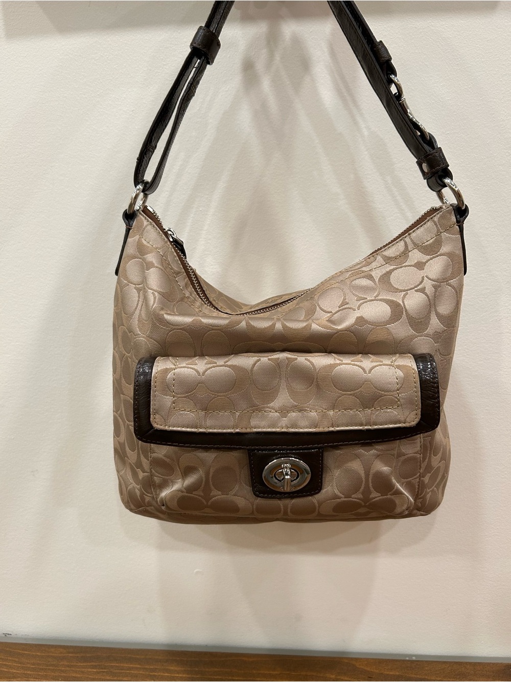 Coach Penelope Hobo Shoulder Bag. Good Used Condition